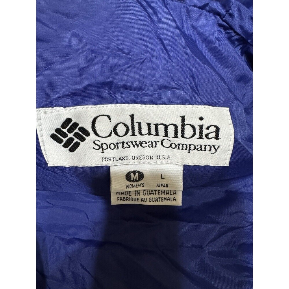 VTG 90s Women's‎ Columbia 3-in-1  Ski Snow Jacket Coat -M Lots Pocket - Picture 4 of 13
